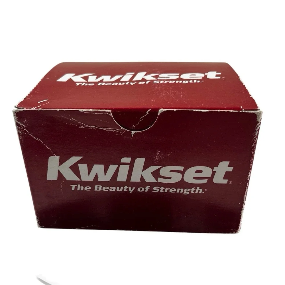 Kwikset 780 26D Deadbolt Single Cylinder  Satin Chrome‎ Smart Key NOS Year 2009